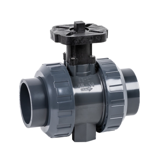 Zawór kulowy PVCU EPDM pod napęd d  50 DN16