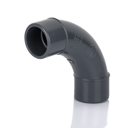 Łuk 90º PVC-U d  20