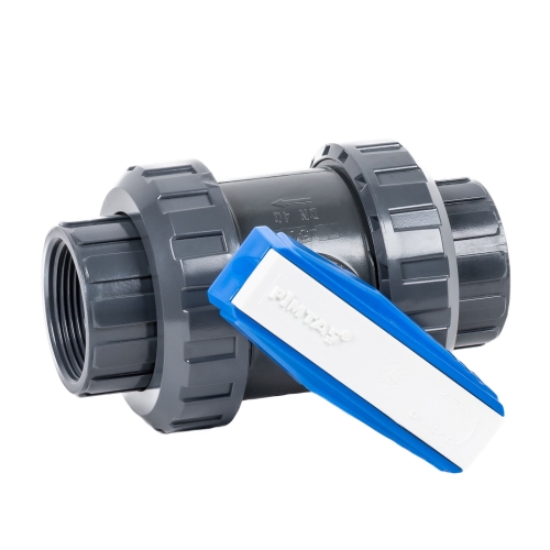 Zawór kulowy PVC-U 1 1/2'GWx1 1/2'GW