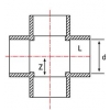 Czwórnik PVC-U d  20